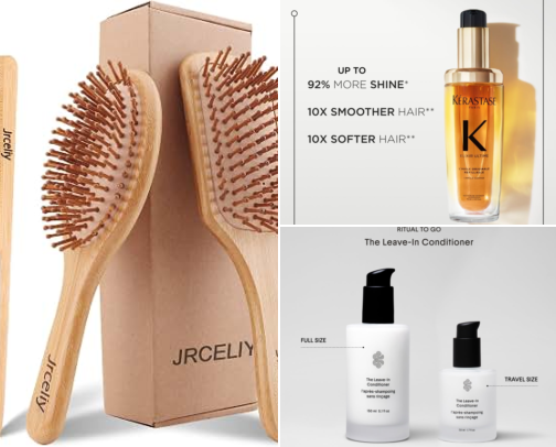 Hair Products that’ll make your hair HEALTHY, SHINY, and LONG🤭 cover photo collage