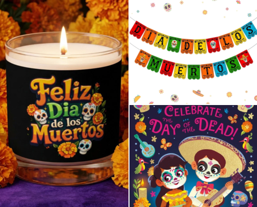 Day of the Dead: Celebrate the Departed in an Unforgettable Way! 🏵️💀🕯️ cover photo collage