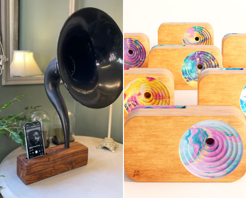 Awesome and unique Speakers for your smart device cover photo collage