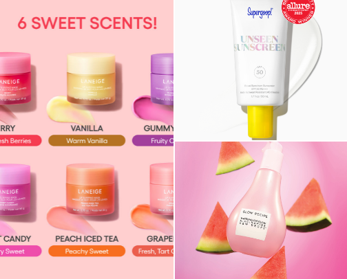 My favorite beauty recs cover photo collage