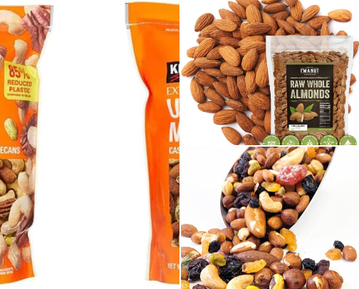 Healthy Snack Options for Stress-Eating Moments cover photo collage