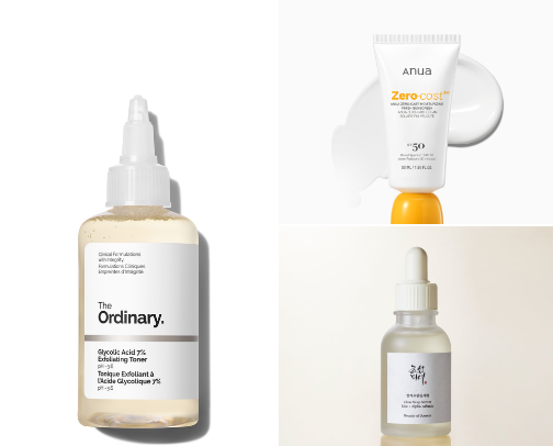 Glowy Skin Must Haves for Oily to Combo Skin cover photo collage