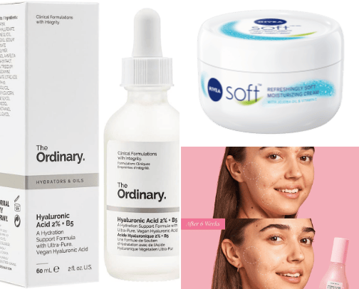 Fav skincare cover photo collage