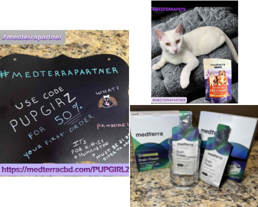 Medterra CBD  get 50%your first order using our code ! cover photo collage