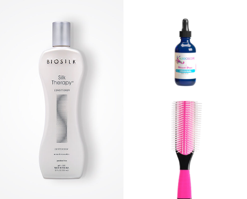 Hair go to products cover photo collage