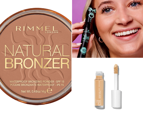 Middle age mom make up cover photo collage