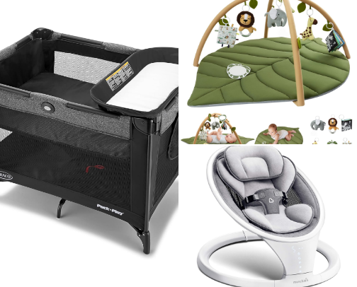 Essentials for infant stage cover photo collage