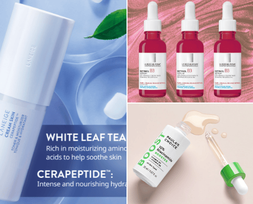 Skincare for acne prone cover photo collage