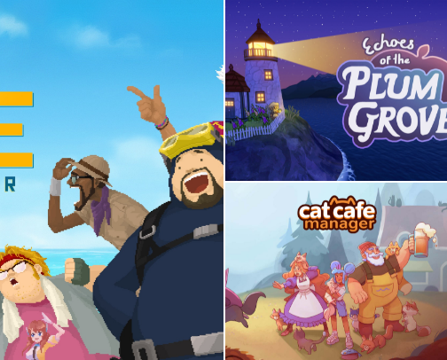 Not Your Typical Cozy Games to play cover photo collage