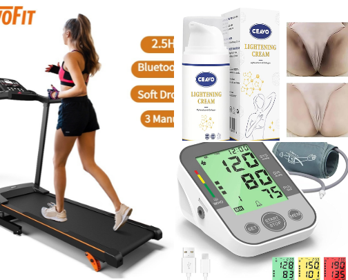 Health and personal care cover photo collage