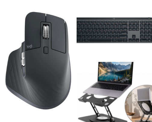 Home Office Essentials That Boost Productivity cover photo collage