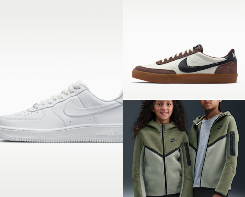 My Favorite Nike Sneakers & Athleisure Essentials (Under $200) cover photo collage