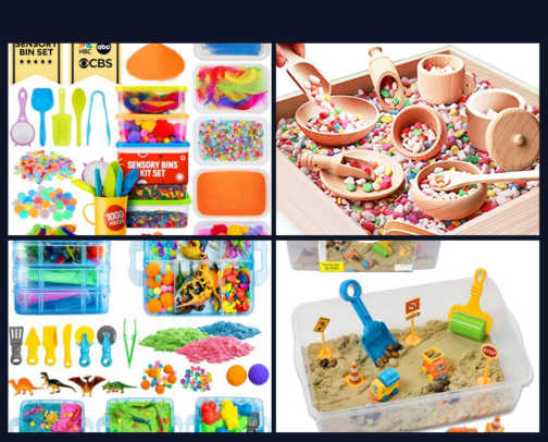 What I Love for Sensory Play cover photo collage