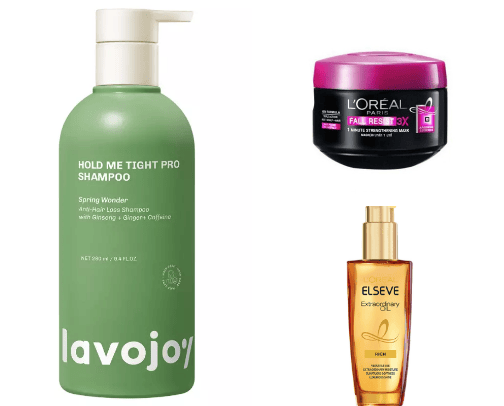 Hair Care Routine cover photo collage
