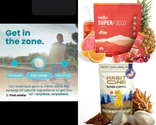 Caffeine boosters cover photo collage