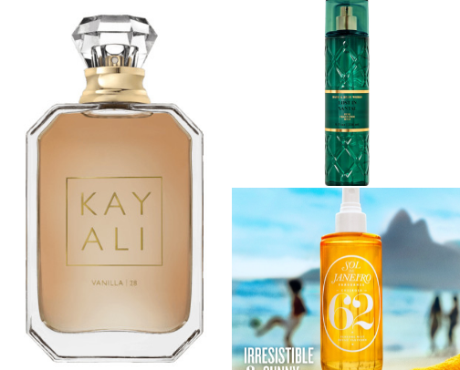Fragrance favs cover photo collage