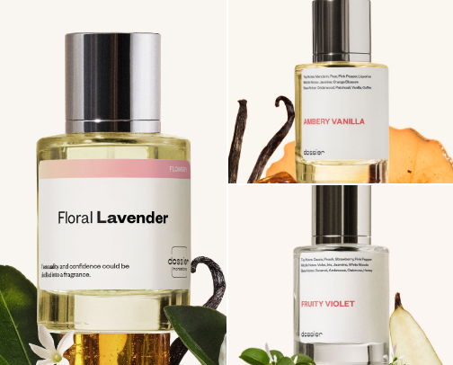 Luxe Perfume on a budget cover photo collage