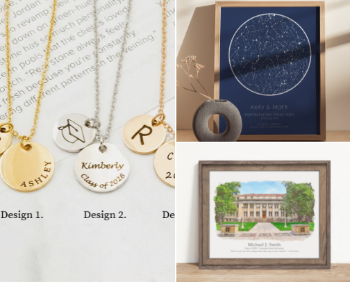Graduation Gift Ideas They'll Treasure: Thoughtful Gifts for Every Graduate cover photo collage