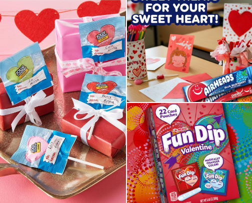 Valentine's Day Class and Group Treats cover photo collage