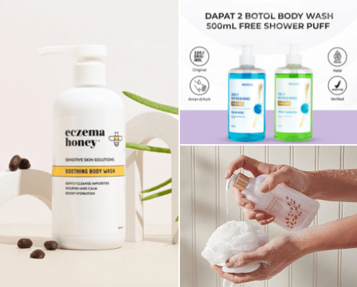 rekomendasi sabun mandi yang wangi dan segar cover photo collage