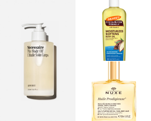 BODY OILS✨ cover photo collage
