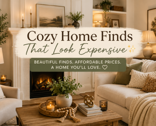 Cozy Home Finds That Look Expensive ✨ cover photo collage