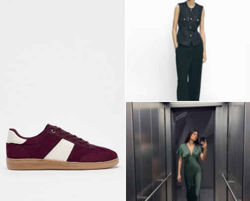 Zara, Stradivarius, Berska, Pull & Bear cover photo collage