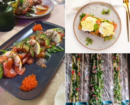 Discover top rated restaurants and cafes around the world cover photo collage