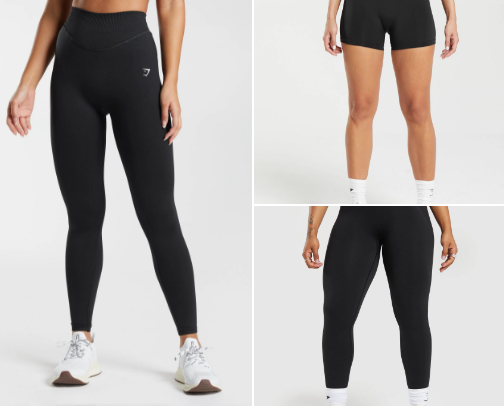 Gym wear cover photo collage
