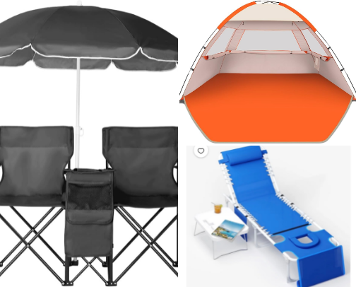 Beach Essentials Must Haves! cover photo collage