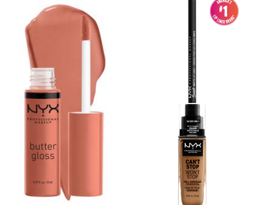 Beauty products 💖 cover photo collage