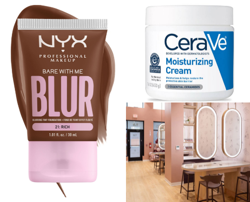 My favorite beauty recs cover photo collage