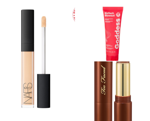 Makeup products 💄 cover photo collage
