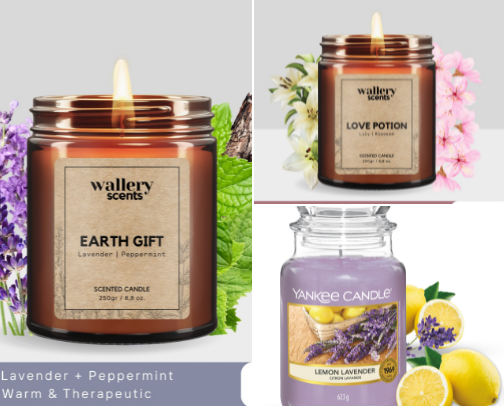 Ciptakan Suasana Tenang dengan Lilin Aromaterapi Terbaik cover photo collage