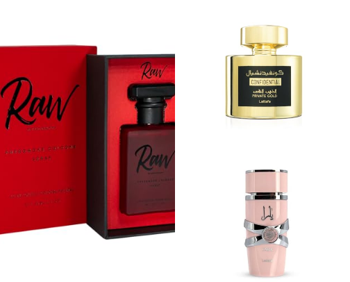 Perfume & Cologne cover photo collage