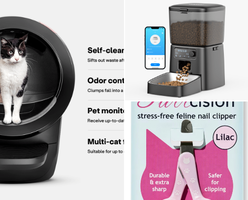 Cat Mom Starter Kit cover photo collage