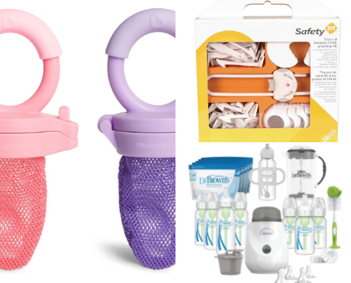 Our Baby Registry Essentials cover photo collage