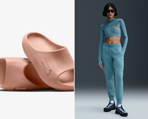Sporty outfits cover photo collage