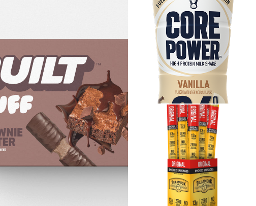 High Protein Recs for Snacks cover photo collage