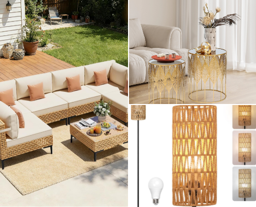 Affordable home decor for cozy vibe cover photo collage