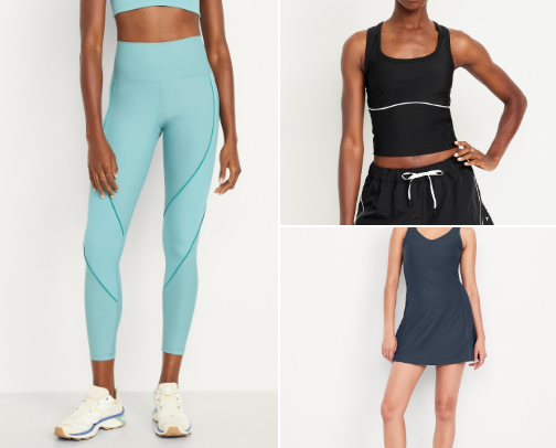 My favorite athleisure wear!! cover photo collage