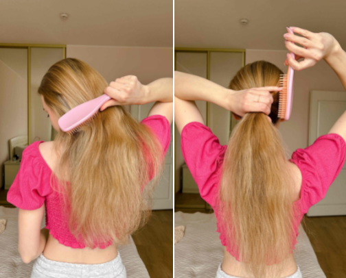 👱🏼‍♀️  Taming your capricious/ tangly / fluffy hair gently! cover photo collage