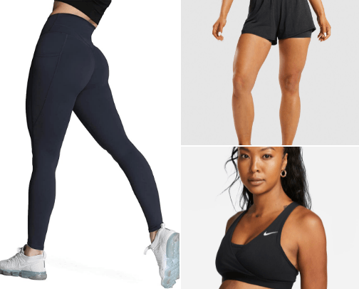 Fav workout finds 🧡 cover photo collage