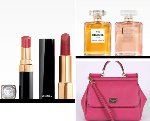Chanel products cover photo collage