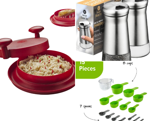 Kitchen finds cover photo collage