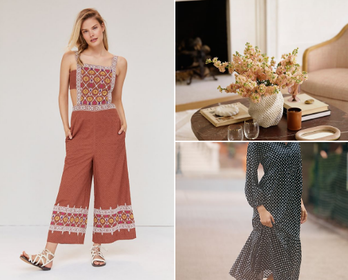 Trending at Anthropologie right now cover photo collage