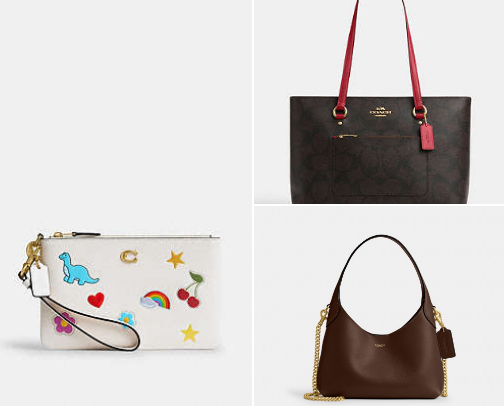 Shine with COACH cover photo collage