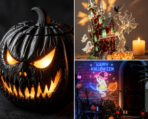🎃 Halloween Essentials cover photo collage