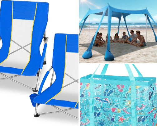 Buys for Better Beach Days cover photo collage