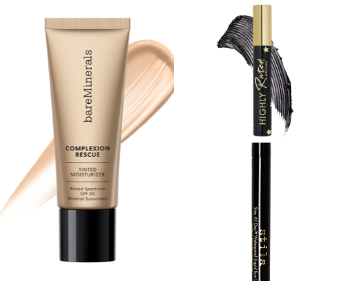 Check out my 5 min makeup routine for work cover photo collage